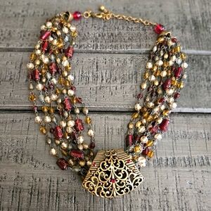 Chico's Chunky 6-strand necklace